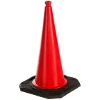 Pachołek drogowy 50cm U-23c | PCV, 2,7 kg, nieodblaskowy